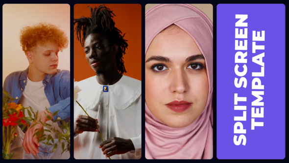 Multiscreen Slideshow Inspiring Openers template preview