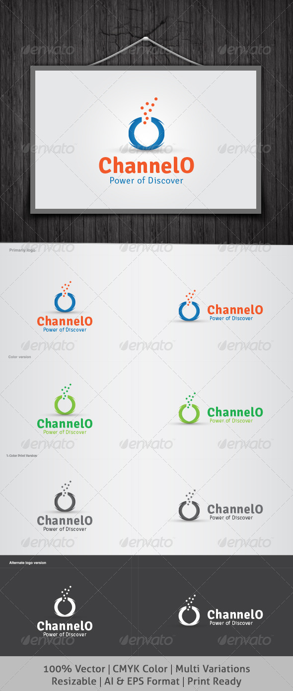 ChannelO Logo - Letters Logo Templates
