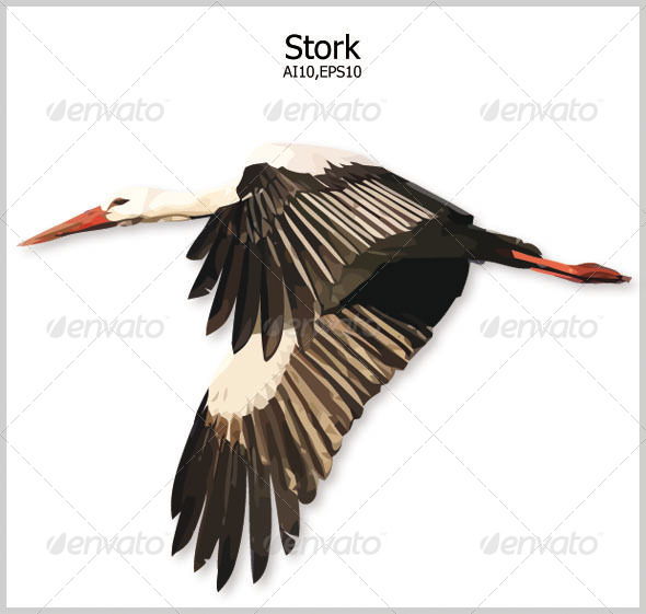 Stork - Animals Characters