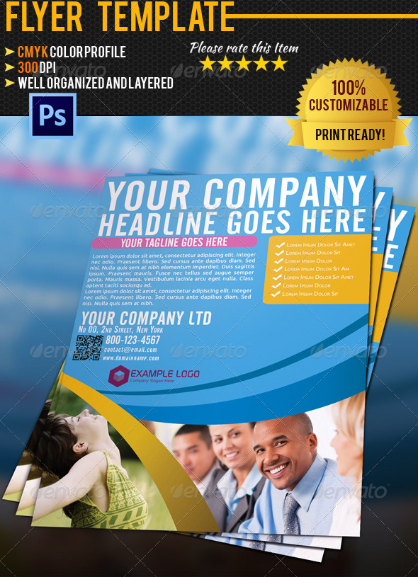 Corporate Business Flyer 007 - Corporate Flyers