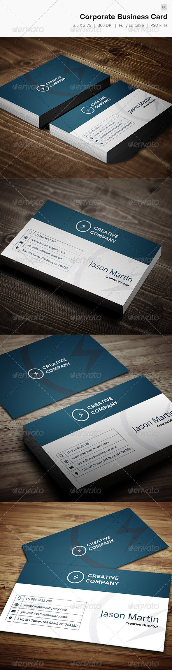 Corporate Business Card - 06 - Corporate Business Cards