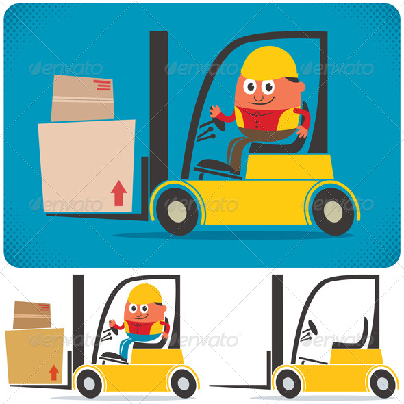 Forklift Driver - Technology Conceptual