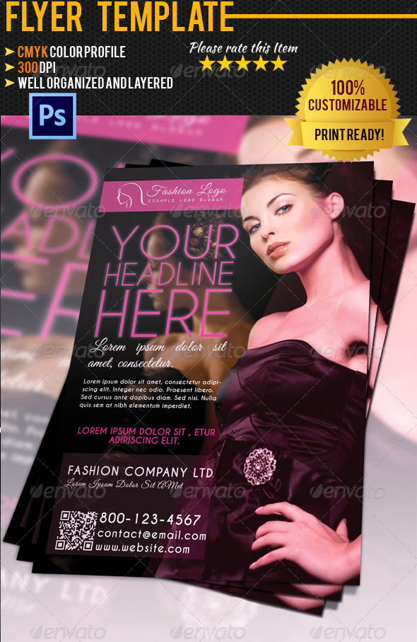 Fashion Flyer 01 - Commerce Flyers