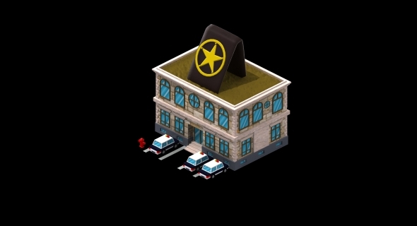 Police Station - 3Docean 4665240