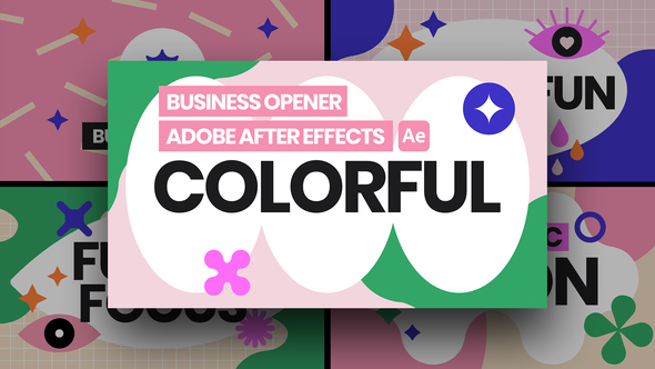 Colorful Business Opener Ae Openers template preview