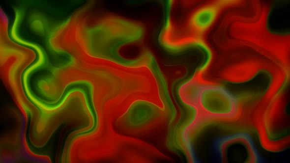 New red green color gradient smooth liquid effect alt