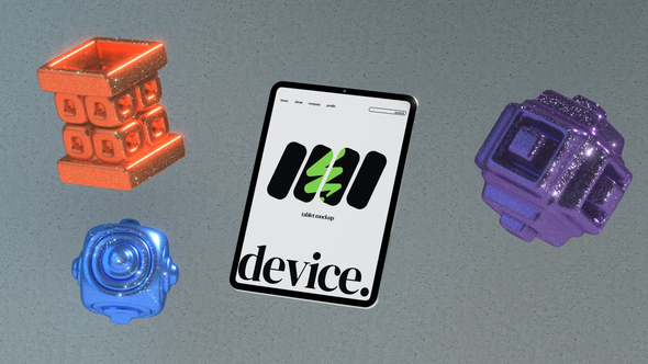 Tablet Mockup Product Promo template preview