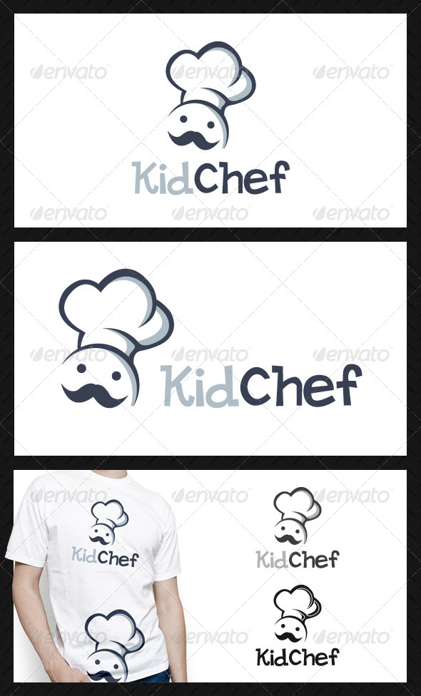 Kid Chef Logo Template - Humans Logo Templates
