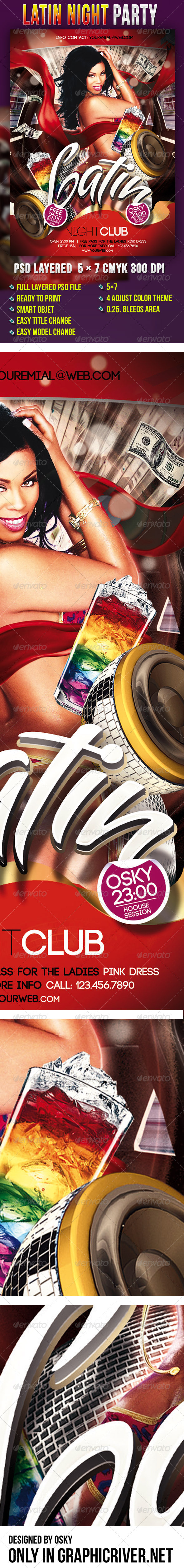 Latin Night Party - Clubs & Parties Events