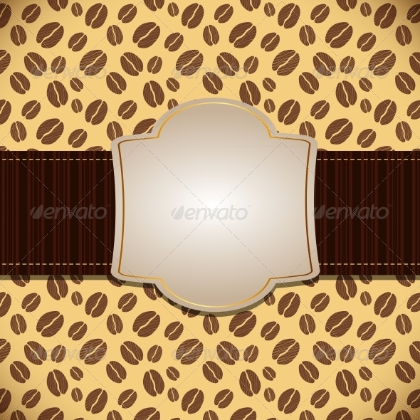Coffee House Menu Template Vector Illustration - Food Objects