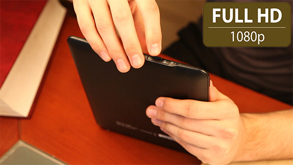 Inserting SD Card Into a Tablet, Stock Footage | VideoHive