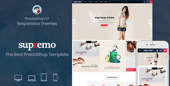 Spremo  Fashion Responsive Prestashop 1.7 theme