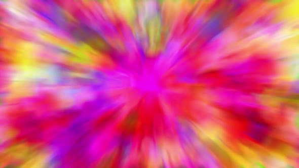 Psychedelic Tie And Dye Colorful Animated Background Colors