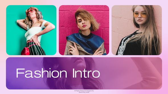Fashion QR Intro | After Effects Openers template preview