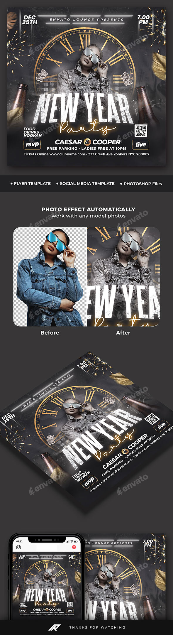 New Year Party Flyer