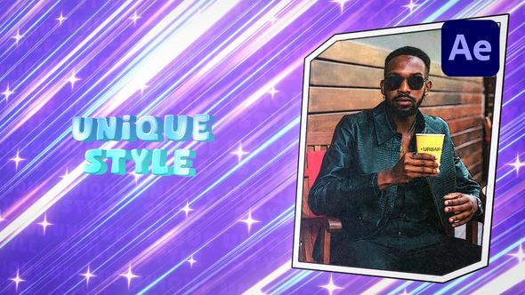 Comics Colorful Opener Openers template preview