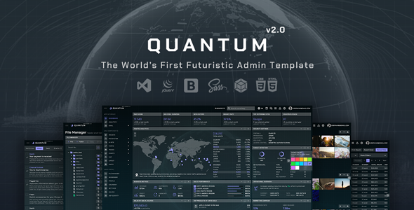 Quantum - .NET Core 9.0 MVC Admin Template