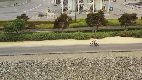 Beach Cruising Man