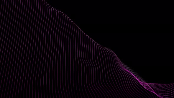 Purple Strings Background