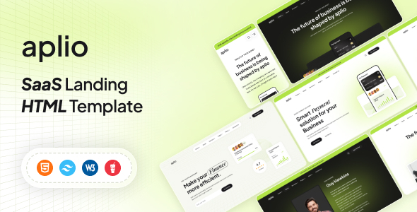 Aplio | SaaS Landing Template