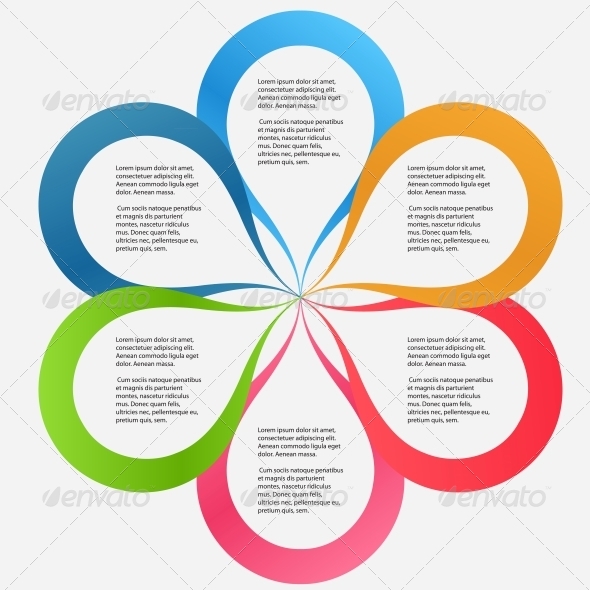Infographic Template Business Vector Illustration - Web Technology