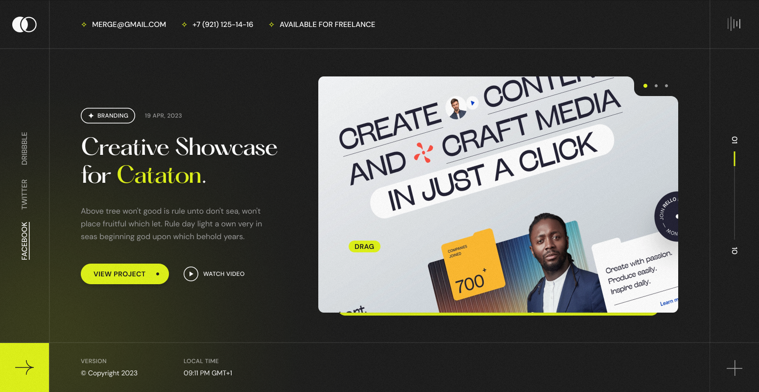 Merge - Personal Portfolio & Resume WordPress Theme by VLThemes ...