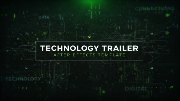 Advanced Technology Trailer Titles template preview