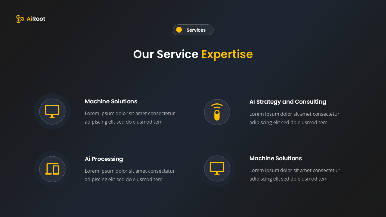 Airoot - Ai Technology Presentation, Presentation Templates | GraphicRiver