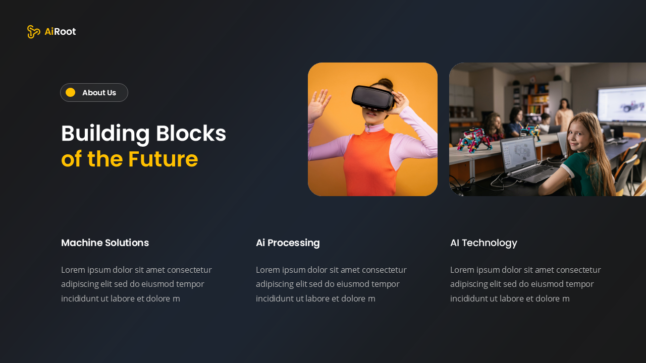 Airoot - Ai Technology Presentation, Presentation Templates | GraphicRiver