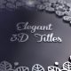 Elegant3DTitlesforAfterEffects