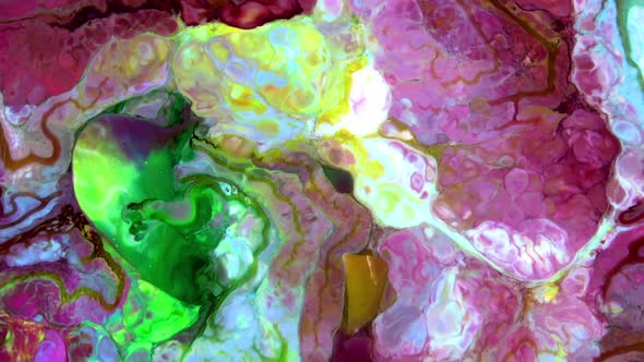 Abstract Colorful Invert Sacral Paint  Exploding Texture 374 alt