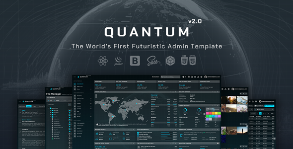 Quantum - React 19 Bootstrap Admin Template