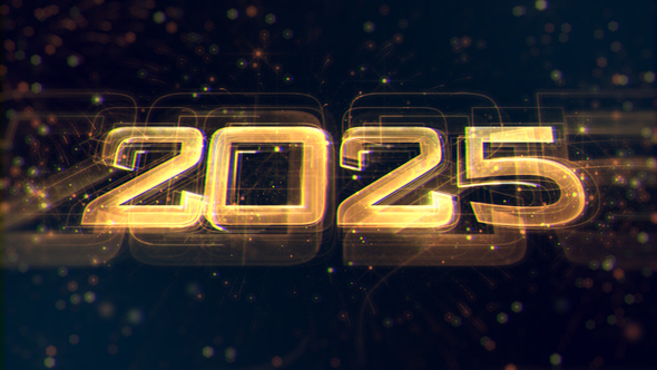 New Year Countdown 2025 Openers template preview