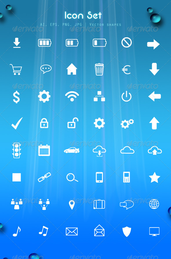 Icon set - Web Elements Vectors