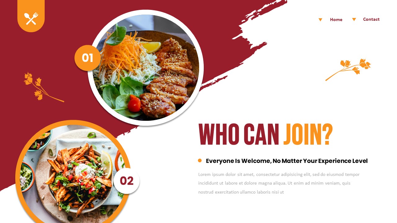 Cooking Course Powerpoint, Presentation Templates | GraphicRiver