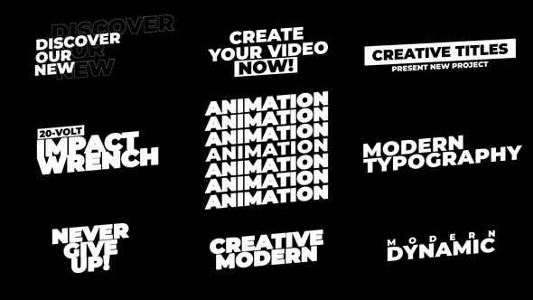 RGB Titles V2.0 | AE Titles template preview
