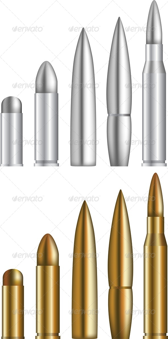 Bullets - Man-made Objects Objects