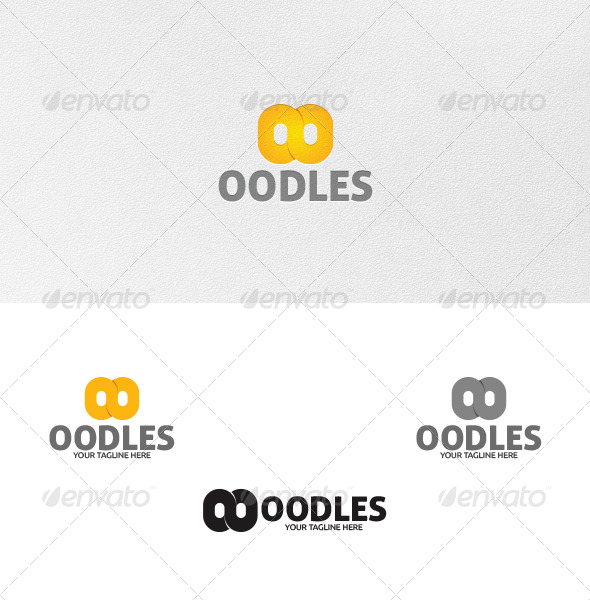 Oodles - Logo Template - Vector Abstract