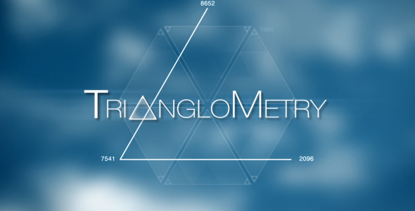 Geometry Triangle Logo Reveal