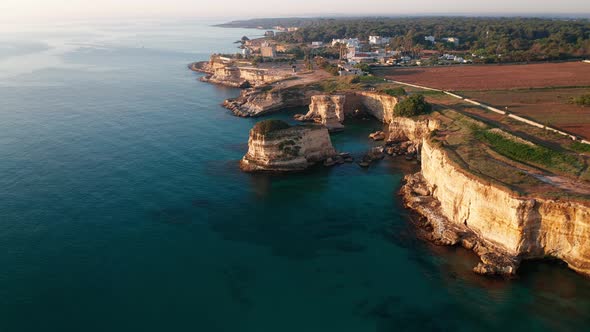 Torre Sant Andrea aerial view