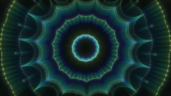 Spiritual Symmetrical Neon Vj Loop
