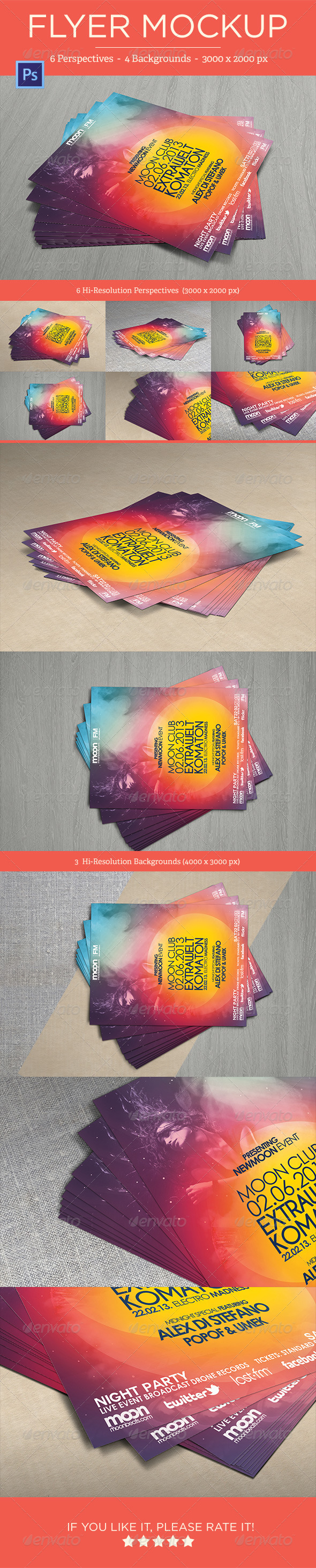 Flyer Mock-Ups - Vol. 1 - Flyers Print