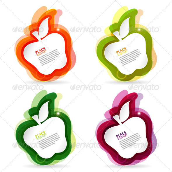 Apple colorful Frame