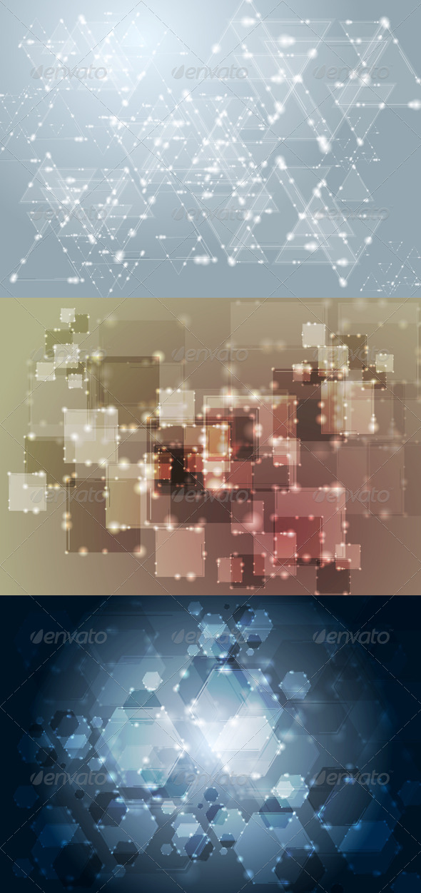 Vector Technology Elegant Design - Backgrounds Decorative