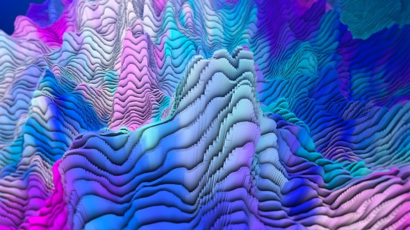 Ocean Waves Abstract Loop alt