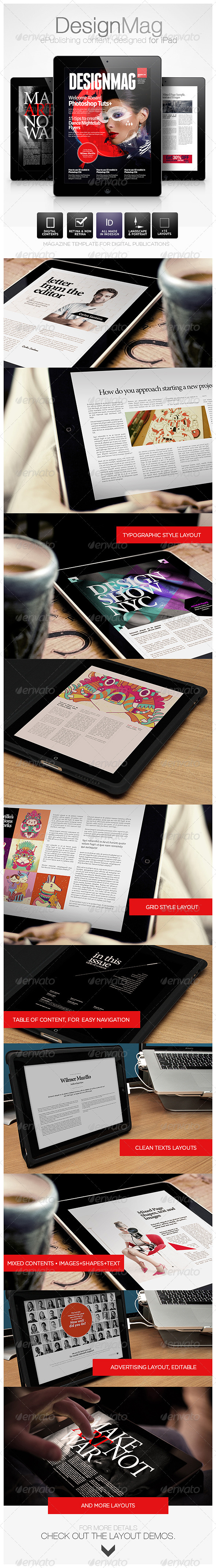 DesignMag iPad Magazine - Digital Magazines ePublishing