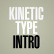Kinetic Text Intro and Outro - VideoHive Item for Sale