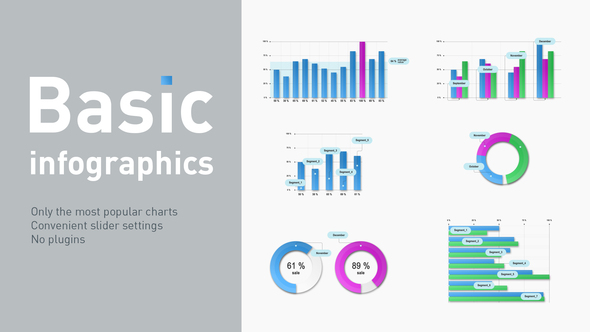 Basic infographics Infographics template preview