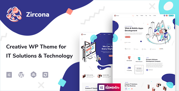 Zircona - IT Solutions & Technology WordPress Theme