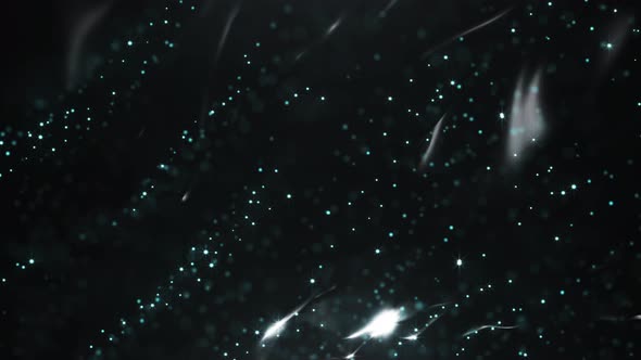 Particles Waving Background